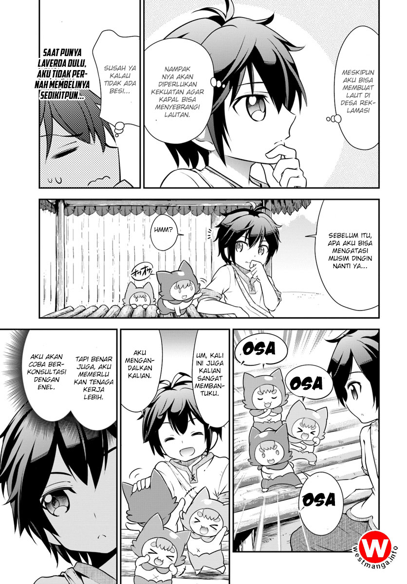 Tenohira Kaitakumura de Isekai Kenkouki ~Fueteku Yome-tachi to Nonbiri Mujintou Raifu~ Chapter 07 Gambar 23