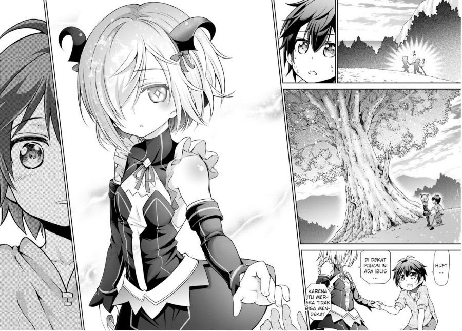 Tenohira Kaitakumura de Isekai Kenkouki ~Fueteku Yome-tachi to Nonbiri Mujintou Raifu~ Chapter 03 Gambar 12