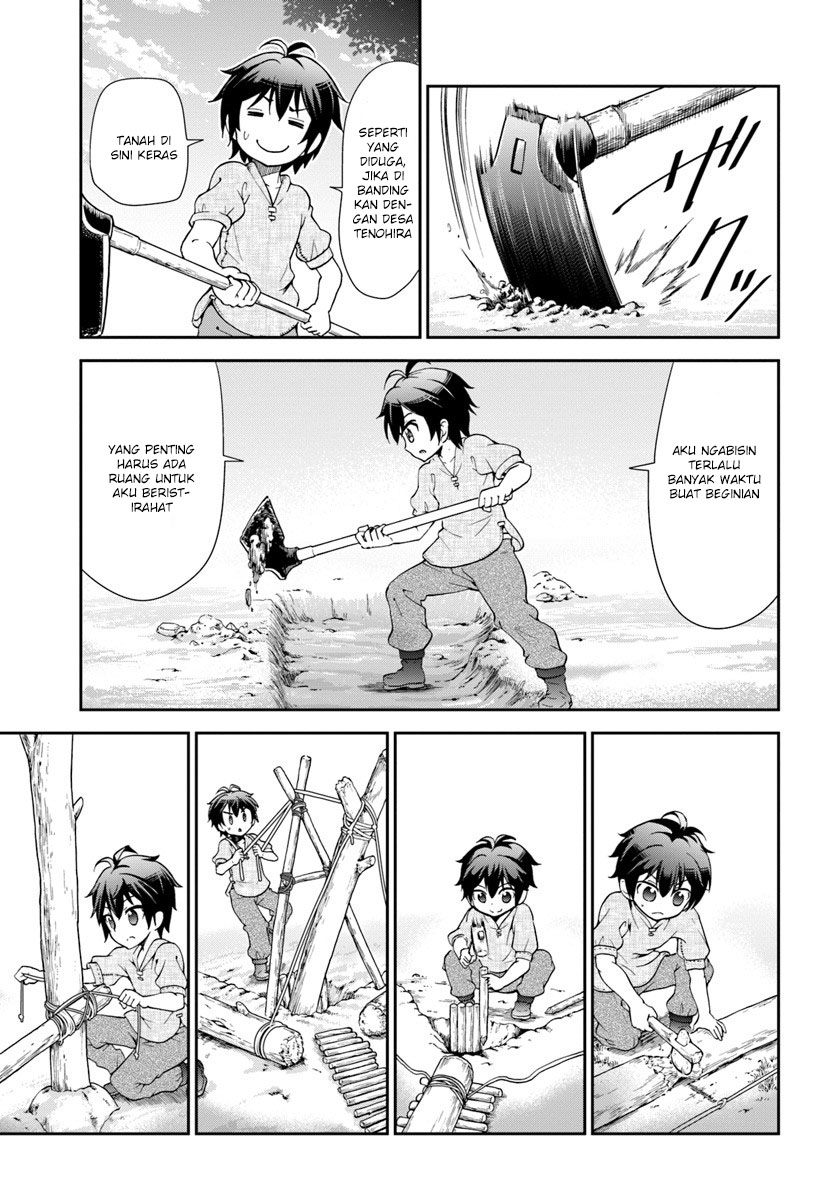 Tenohira Kaitakumura de Isekai Kenkouki ~Fueteku Yome-tachi to Nonbiri Mujintou Raifu~ Chapter 03 Gambar 18