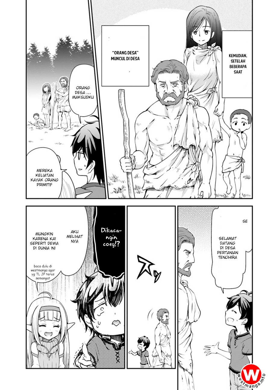 Tenohira Kaitakumura de Isekai Kenkouki ~Fueteku Yome-tachi to Nonbiri Mujintou Raifu~ Chapter 02 Gambar 21