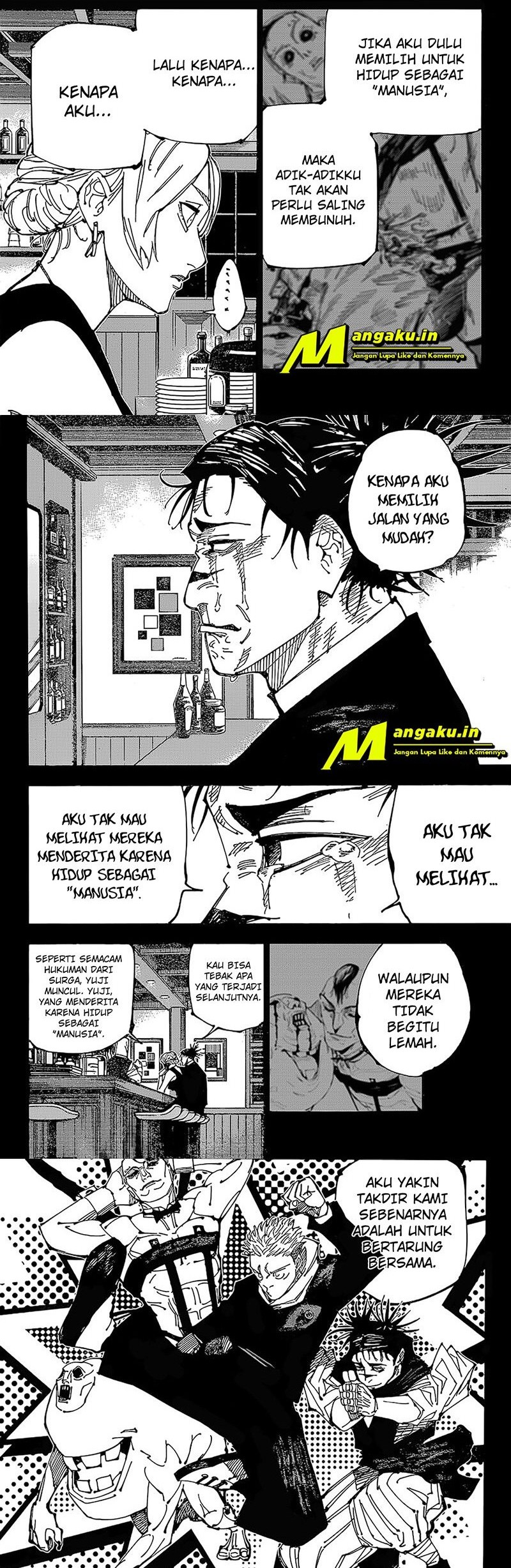Manga Jujutsu Kaisen Chapter 208 gambar 2