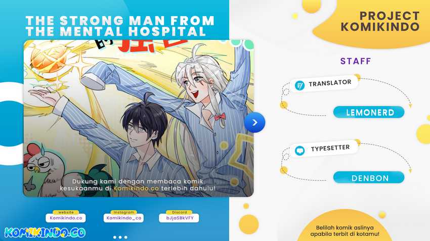 Komik The Strong Man From the Mental Hospital Chapter 112 gambar 1