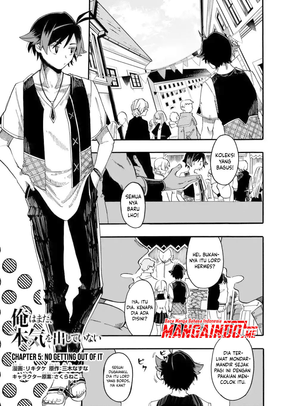 Manga Ore da Mada Honki o Dashite Inai Chapter 05 gambar 2