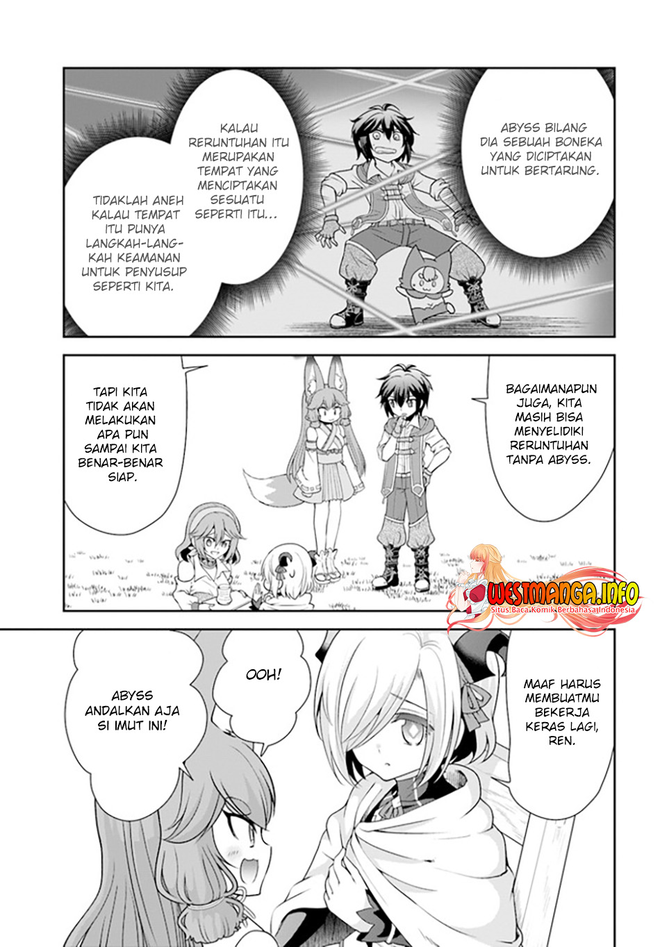 Tenohira Kaitakumura de Isekai Kenkouki ~Fueteku Yome-tachi to Nonbiri Mujintou Raifu~ Chapter 36 Gambar 12