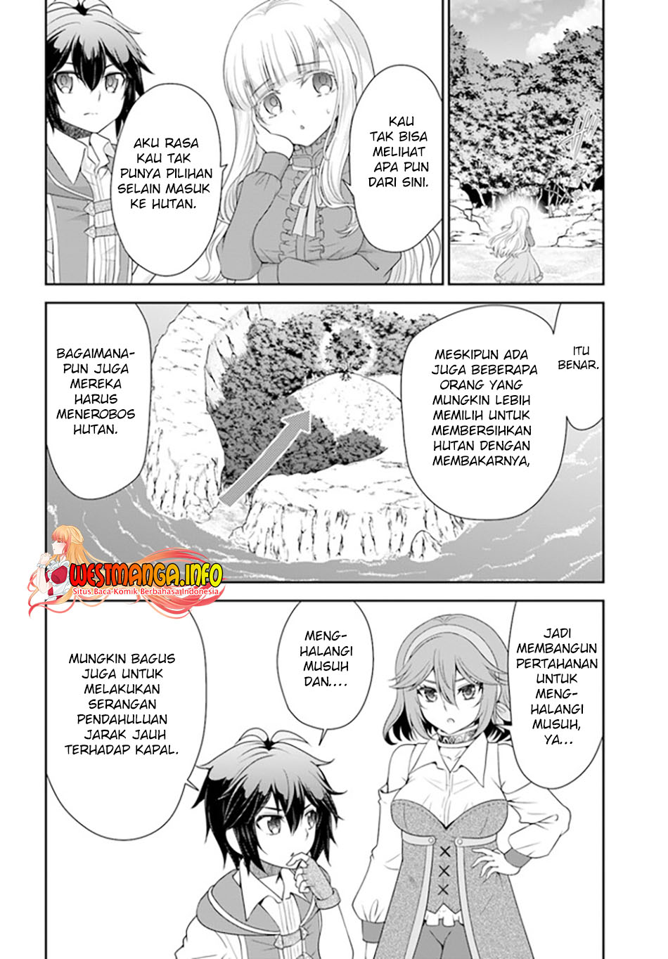 Tenohira Kaitakumura de Isekai Kenkouki ~Fueteku Yome-tachi to Nonbiri Mujintou Raifu~ Chapter 36 Gambar 15