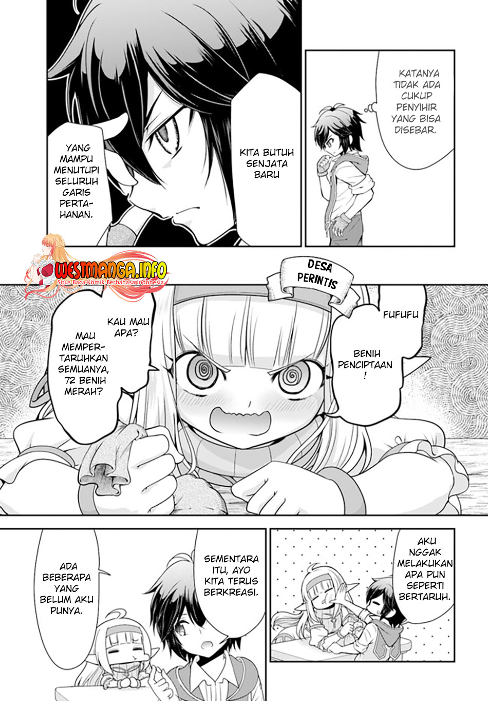 Tenohira Kaitakumura de Isekai Kenkouki ~Fueteku Yome-tachi to Nonbiri Mujintou Raifu~ Chapter 36 Gambar 18