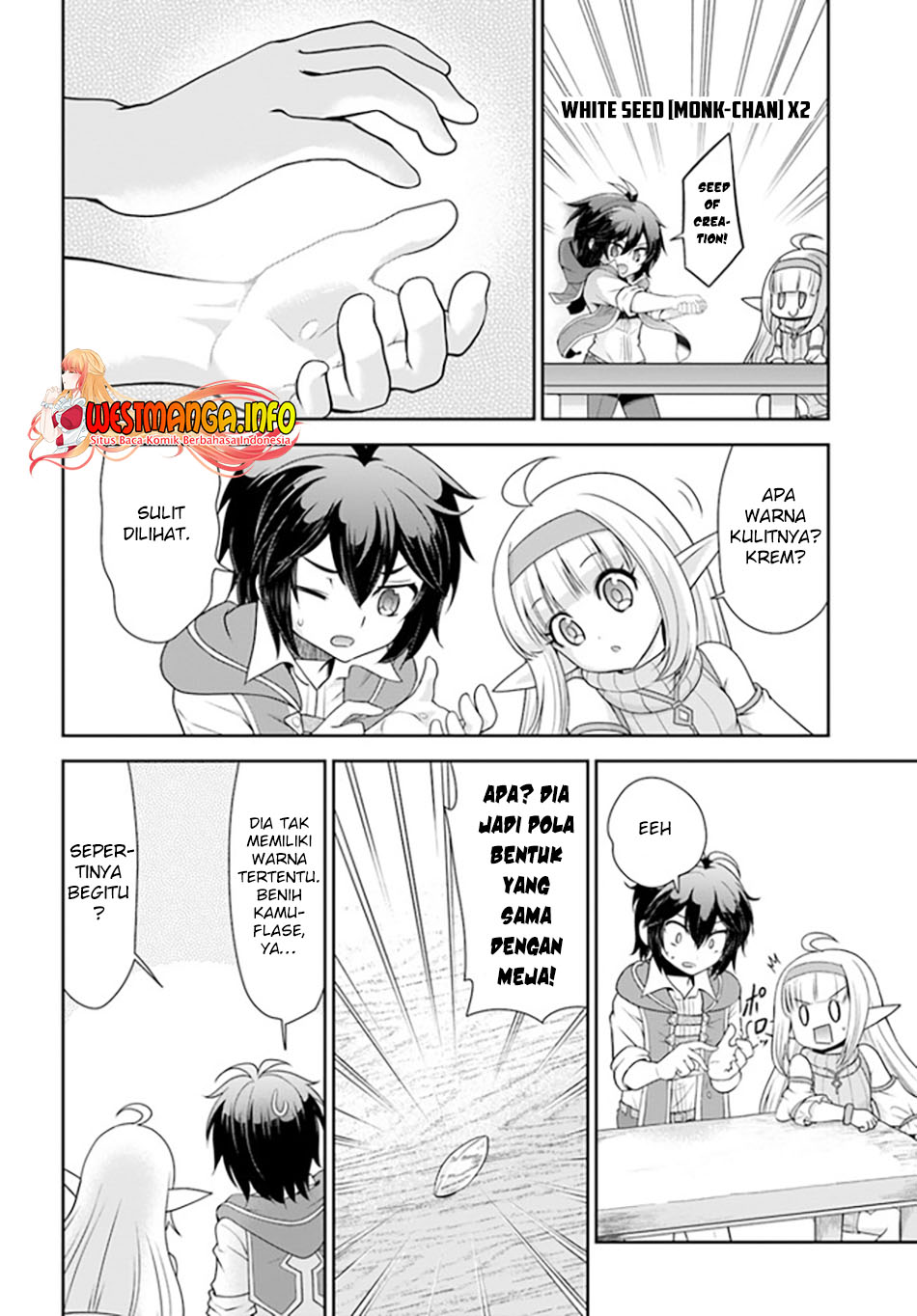 Tenohira Kaitakumura de Isekai Kenkouki ~Fueteku Yome-tachi to Nonbiri Mujintou Raifu~ Chapter 36 Gambar 19