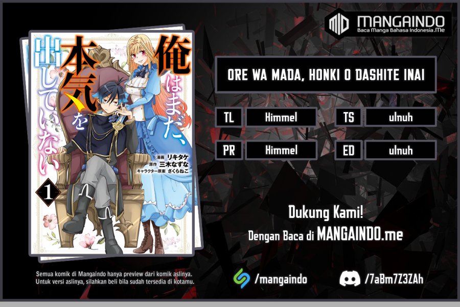 Komik Ore da Mada Honki o Dashite Inai Chapter 10 gambar 1