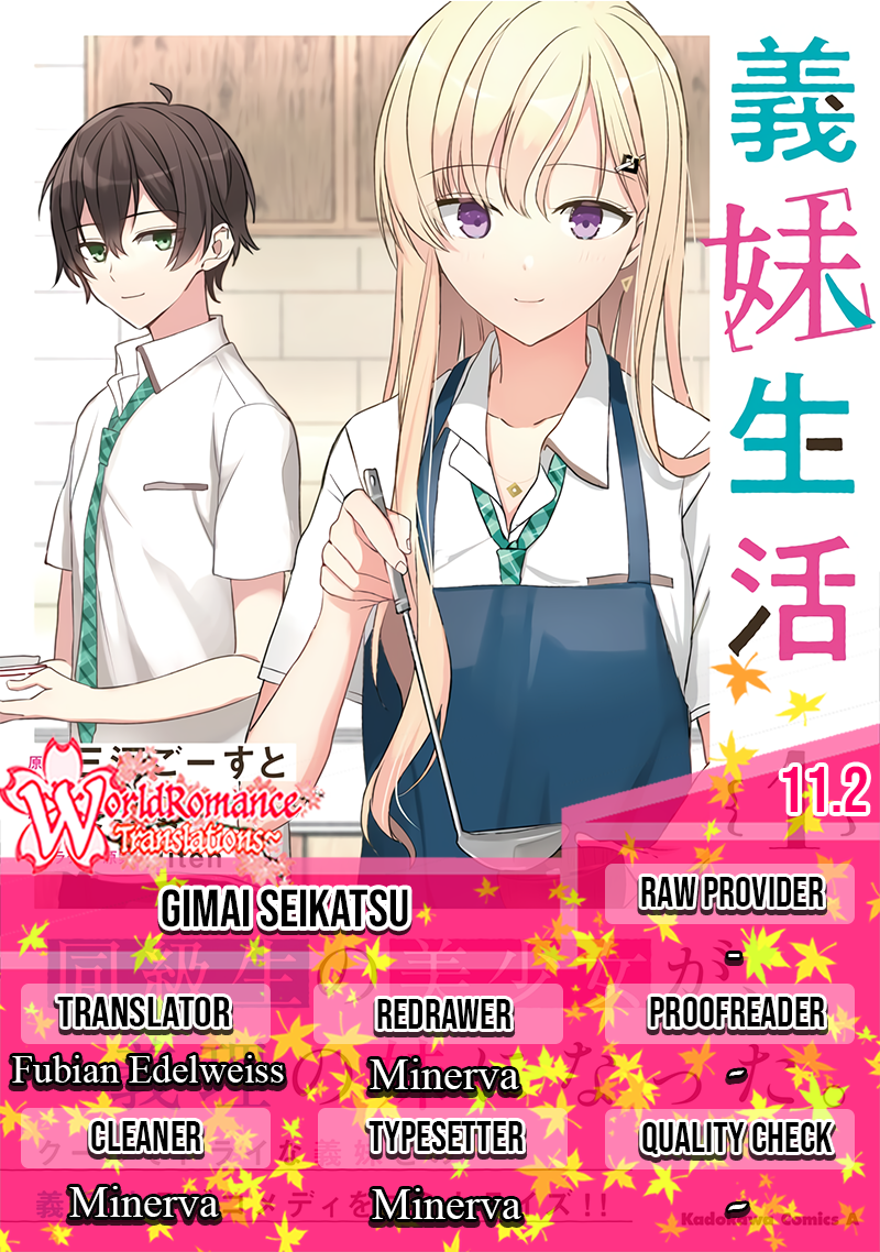 Komik Gimai Seikatsu Chapter 11.2 gambar 1