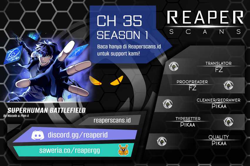 Komik Superhuman Battlefield Chapter 35 gambar 1