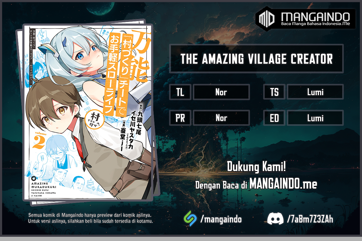 Komik The Amazing Village Creator: Slow Living with the Village Building Cheat Skill Chapter 09 gambar 1