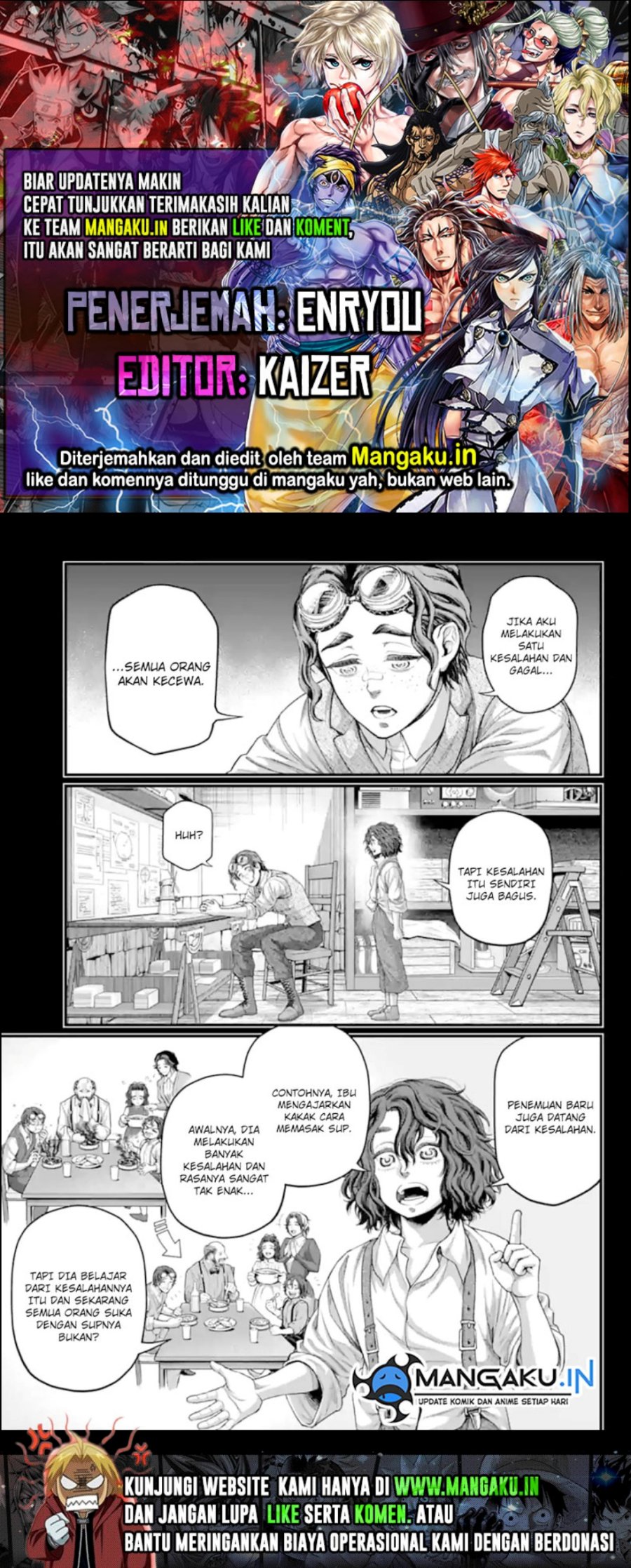 Komik Shuumatsu no Valkyrie Chapter 74.2 gambar 1
