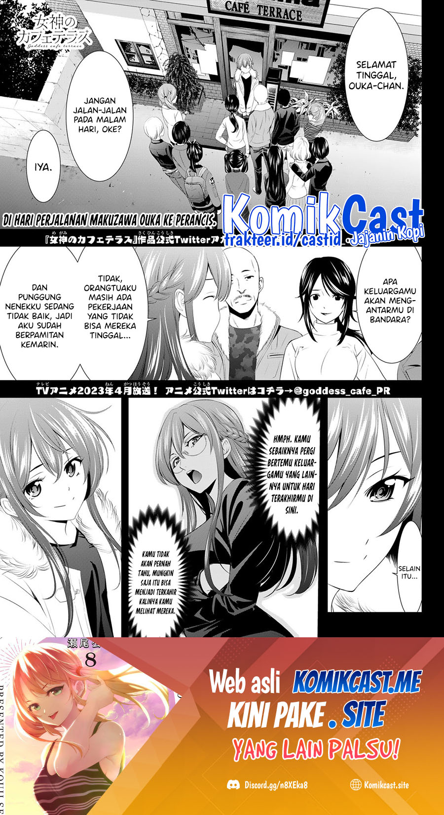 Manga Megami no Kafeterasu (Goddess Café Terrace) Chapter 89 gambar 2