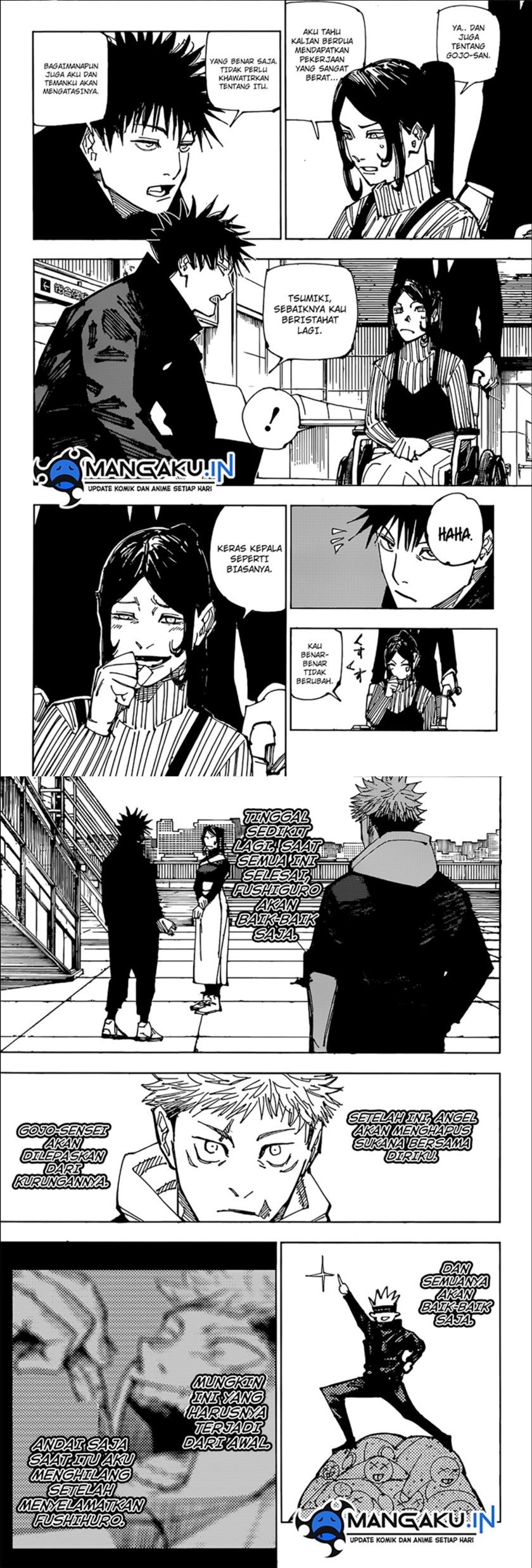 Manga Jujutsu Kaisen Chapter 212 gambar 2