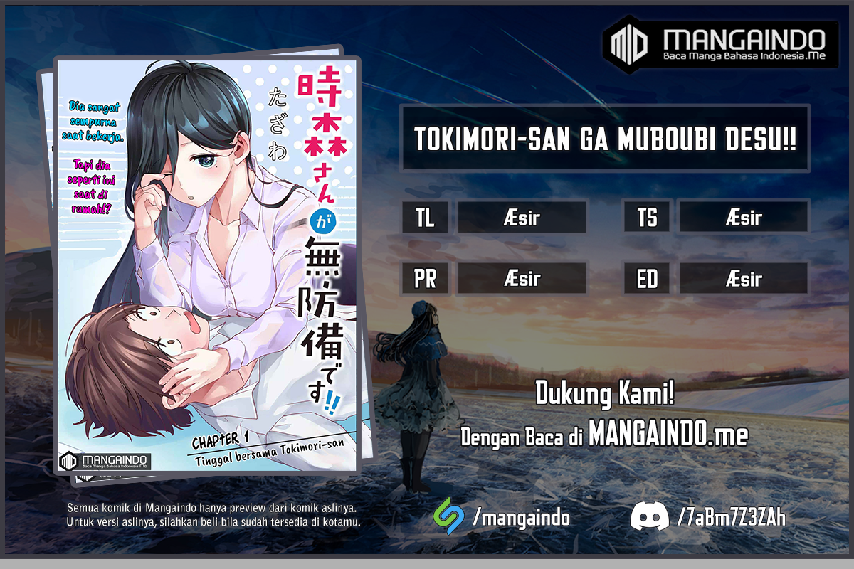 Komik Tokimori-san ga Muboubi desu!! Chapter 03 gambar 1