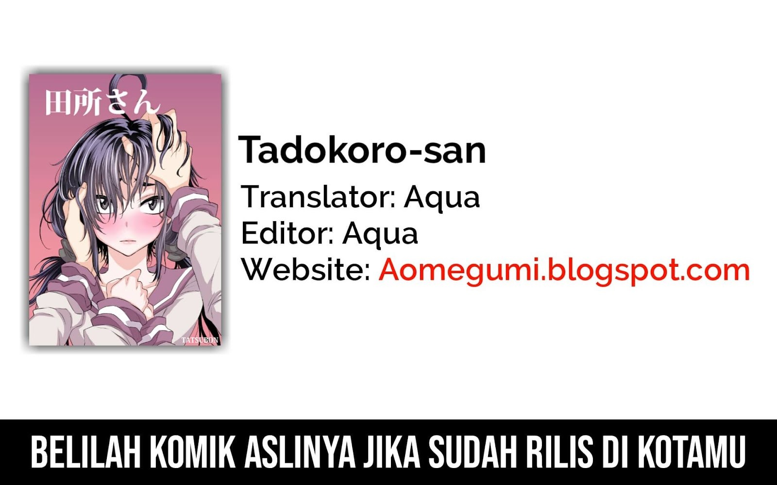 Manga Tadokoro-san Chapter 04 gambar 2