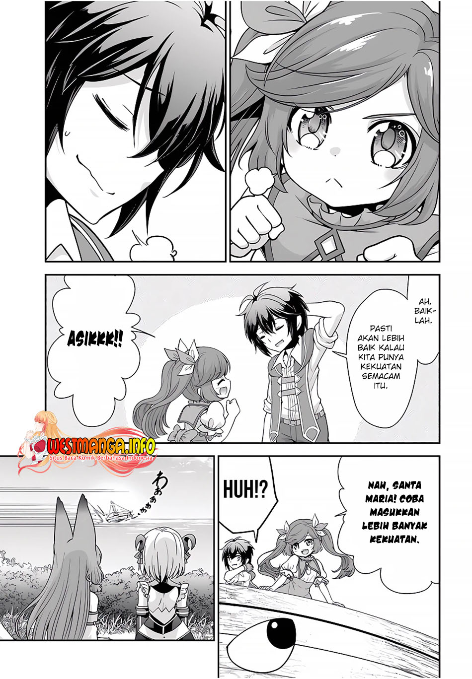 Tenohira Kaitakumura de Isekai Kenkouki ~Fueteku Yome-tachi to Nonbiri Mujintou Raifu~ Chapter 37 Gambar 23