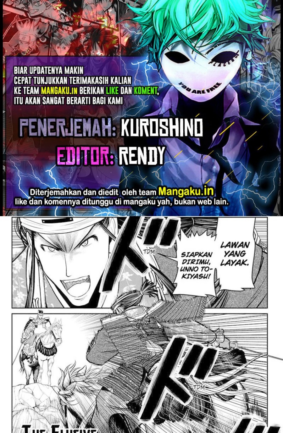 Komik The Elusive Samurai Chapter 76 gambar 1