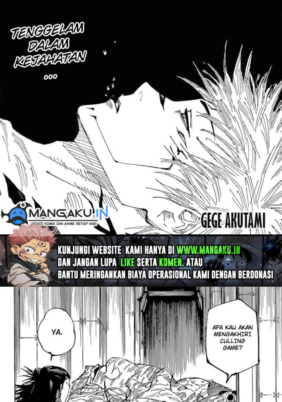 Manga Jujutsu Kaisen Chapter 216 gambar 2