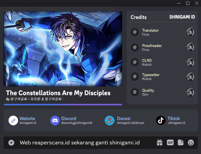 Komik The Constellations Are My Disciples Chapter 13 gambar 1