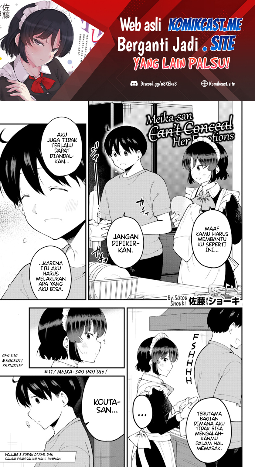 Manga Meika-san Can’t Conceal Her Emotions Chapter 117 gambar 2
