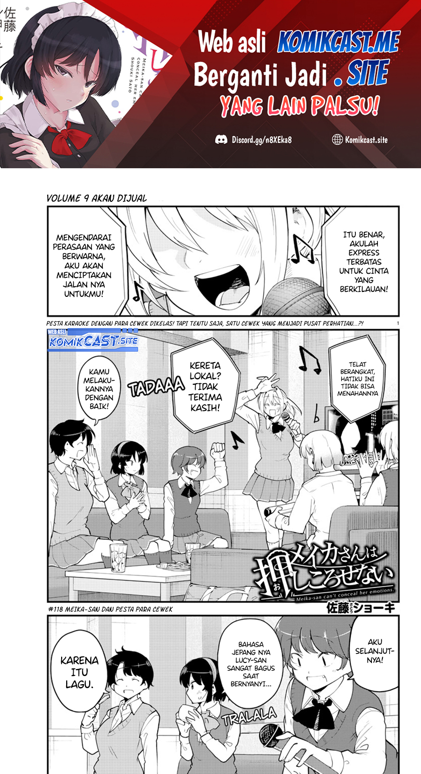 Manga Meika-san Can’t Conceal Her Emotions Chapter 118 gambar 2