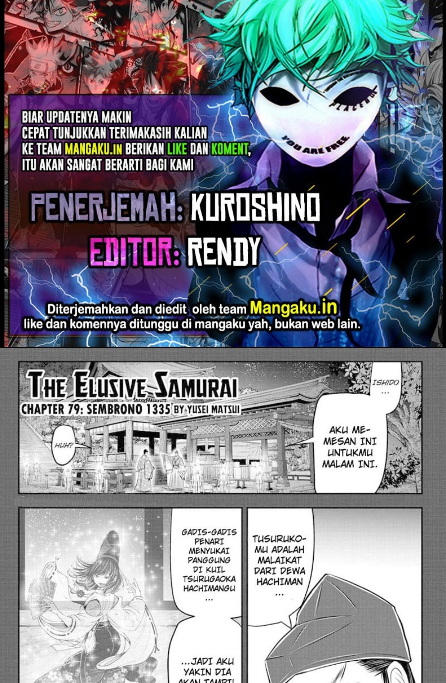 Komik The Elusive Samurai Chapter 79 gambar 1