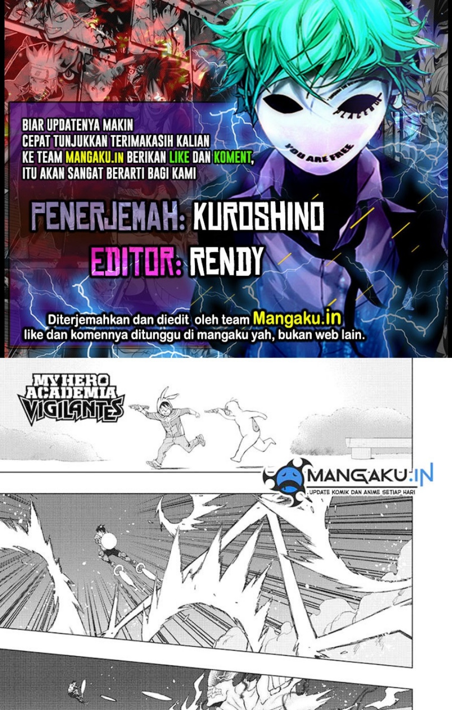 Komik Vigilante: Boku no Hero Academia Illegal Chapter 120 gambar 1