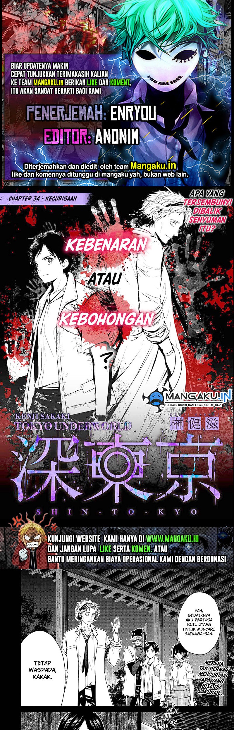 Komik Tokyo Underworld Chapter 34 gambar 1
