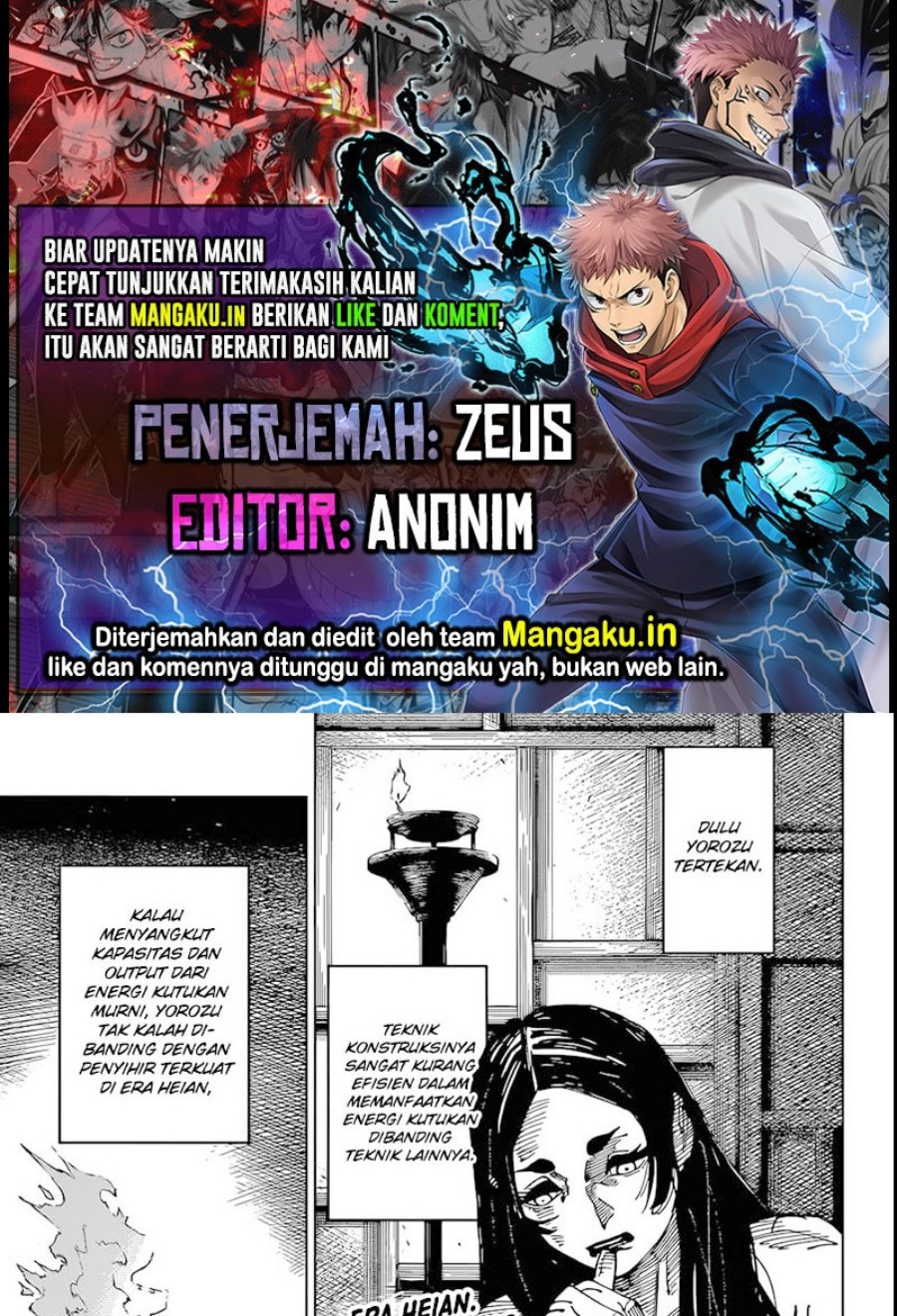 Komik Jujutsu Kaisen Chapter 218 gambar 1