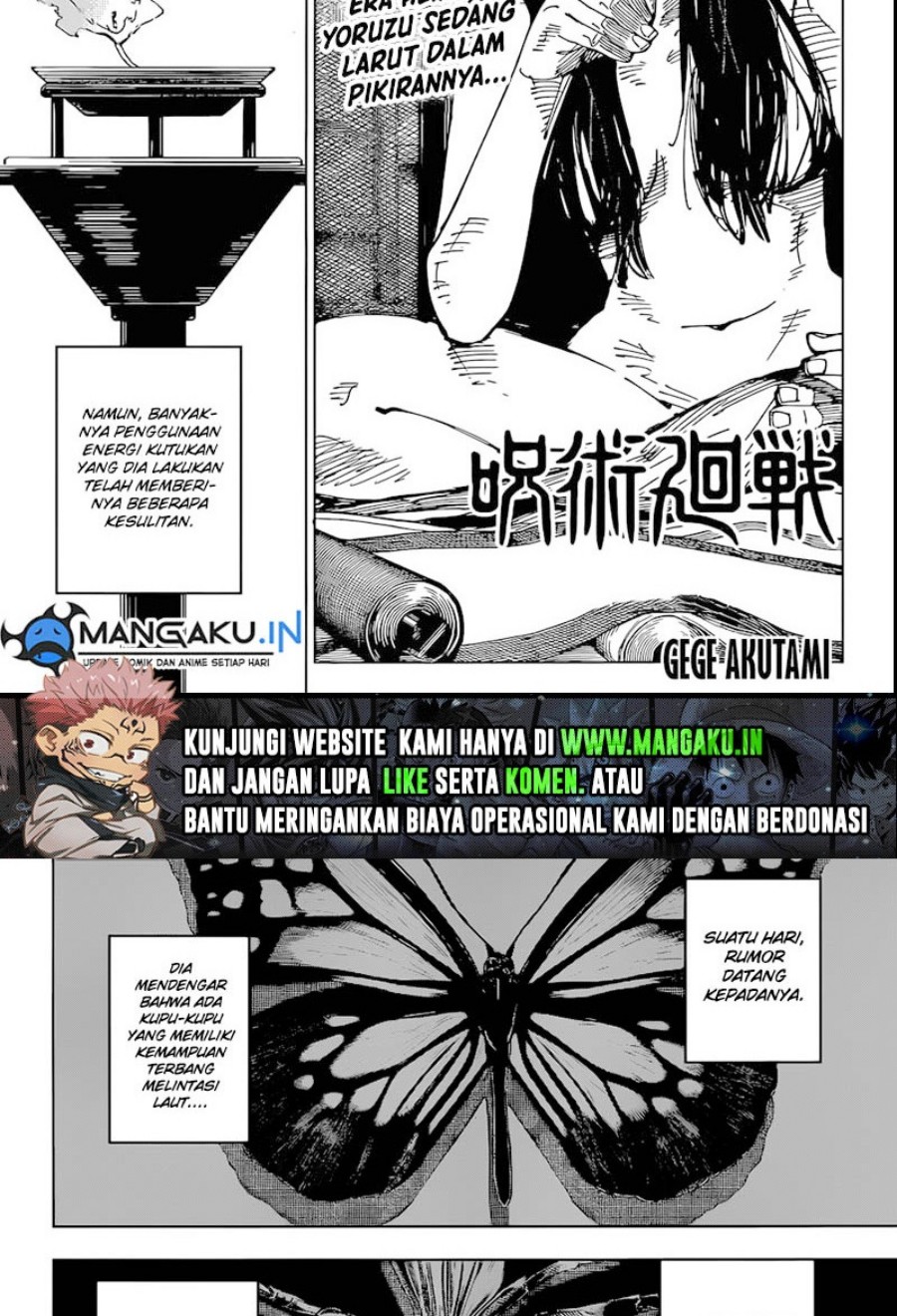 Manga Jujutsu Kaisen Chapter 218 gambar 2