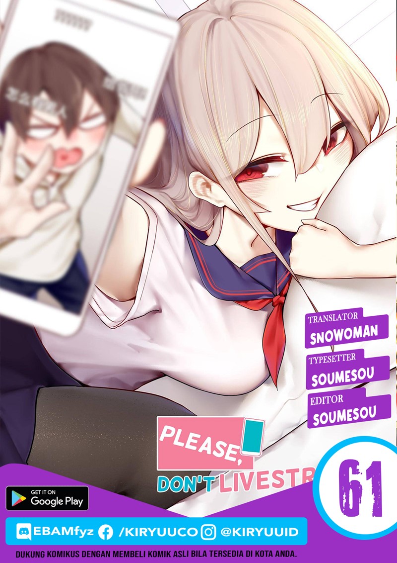 Komik Miss, don’t livestream it! Chapter 61 gambar 1