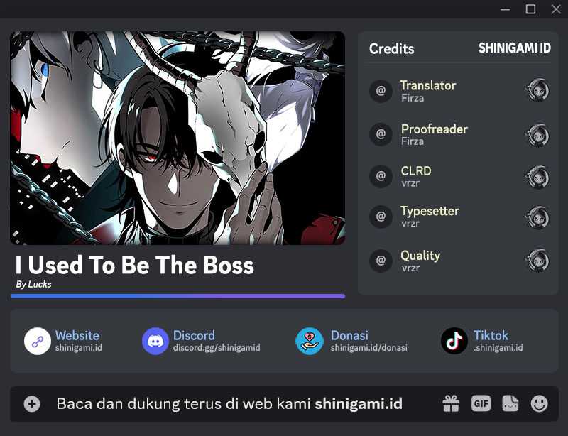 Komik I Used To Be The Boss Chapter 24 gambar 1