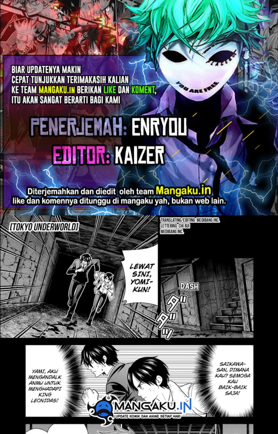 Komik Tokyo Underworld Chapter 39 gambar 1