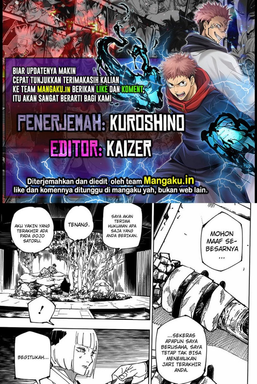 Komik Jujutsu Kaisen Chapter 222 gambar 1