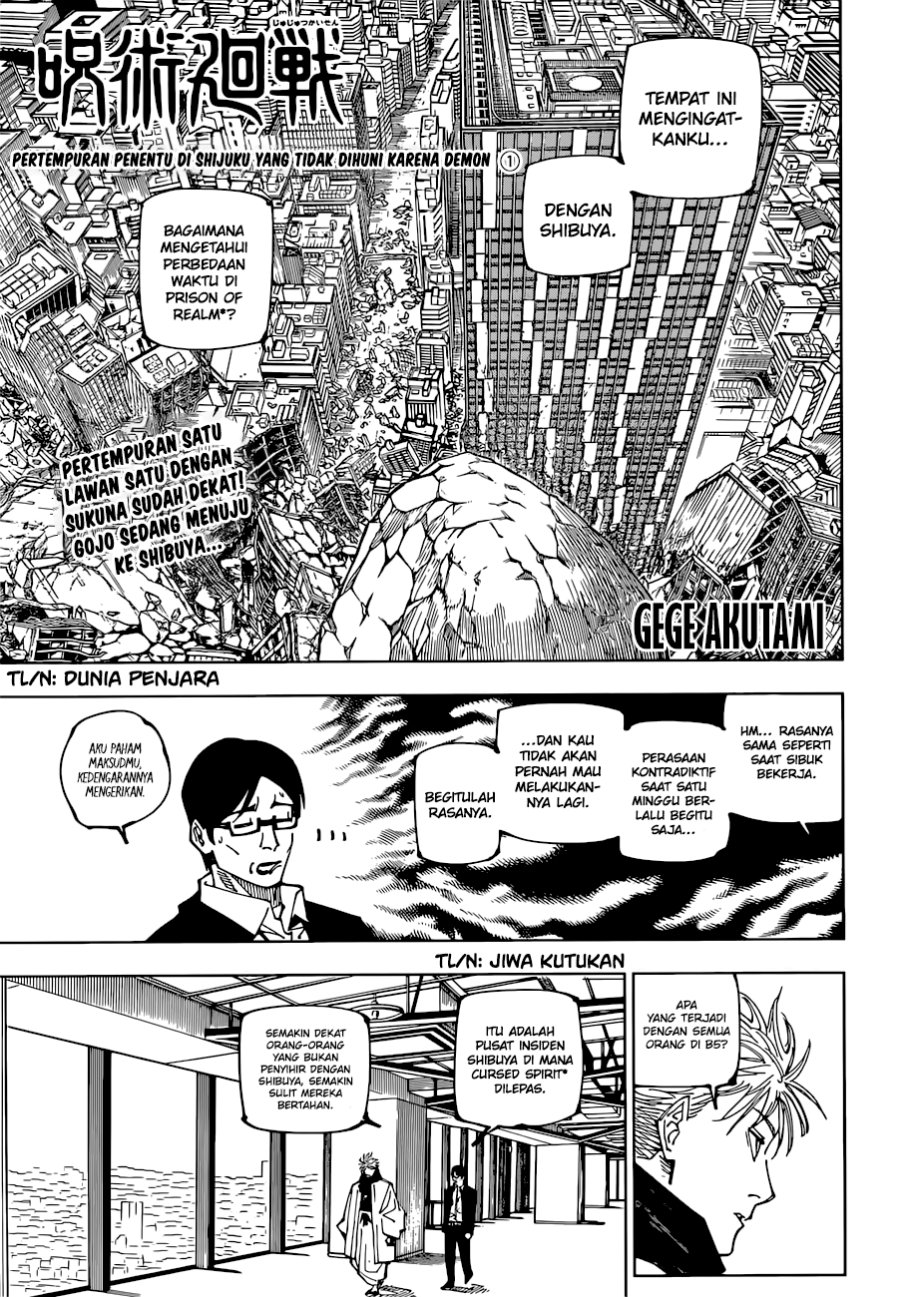 Manga Jujutsu Kaisen Chapter 223 gambar 2