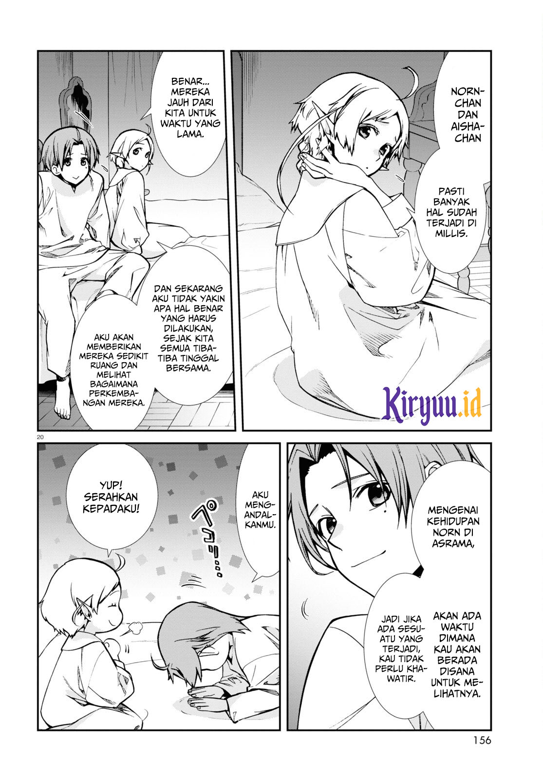 Mushoku Tensei: Isekai Ittara Honki Dasu Chapter 90 Gambar 21