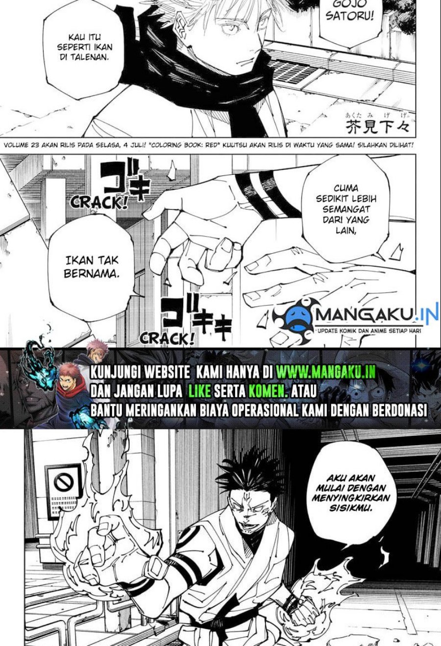 Manga Jujutsu Kaisen Chapter 224 gambar 2