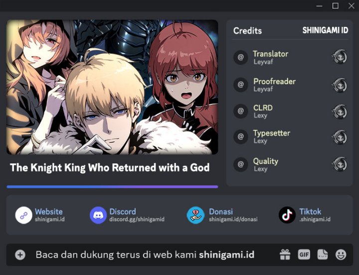 Komik The Knight King Who Returned with a God Chapter 09 gambar 1