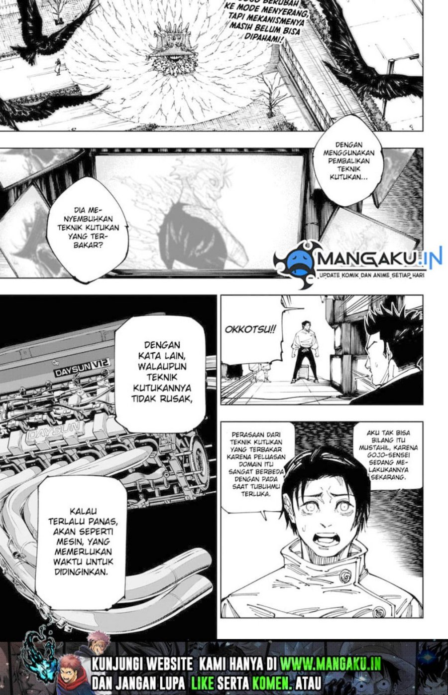 Manga Jujutsu Kaisen Chapter 227 gambar 2