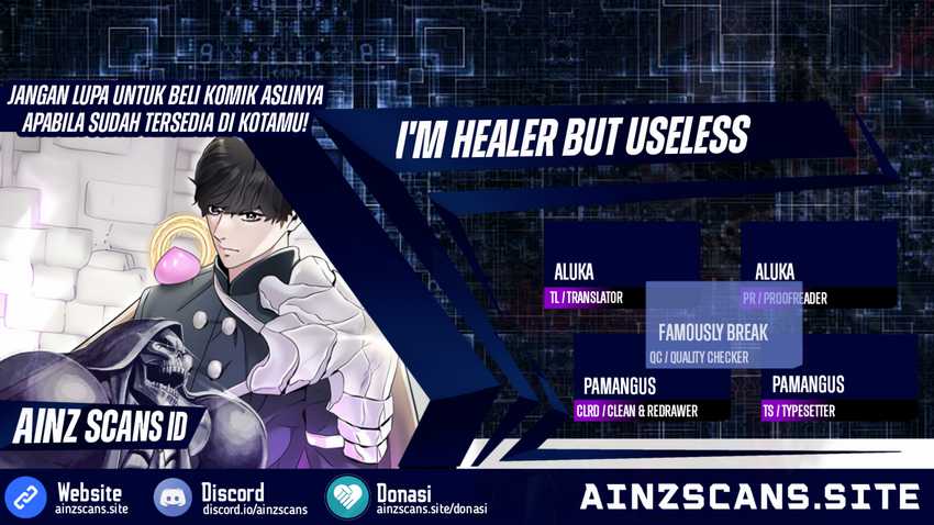Komik I’m a Healer but Useless Chapter 03 gambar 1