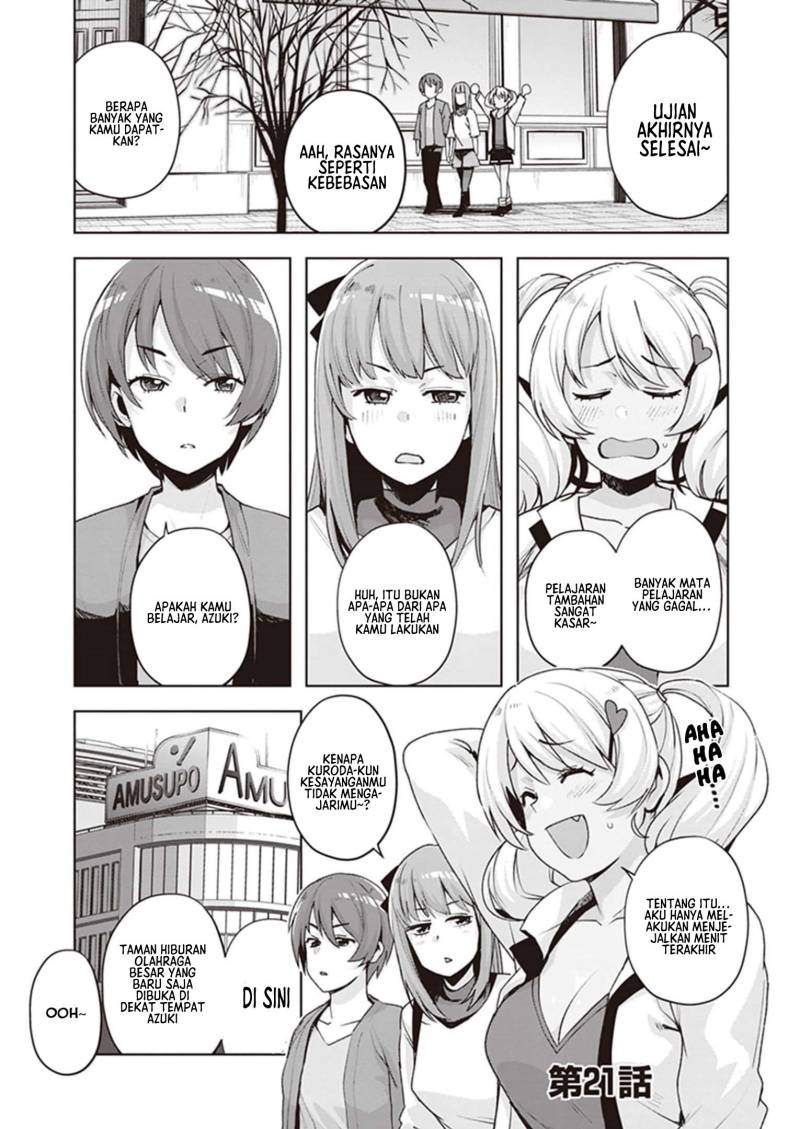 Manga Kuro Gyaru-san ga Kuru! Chapter 21 gambar 2