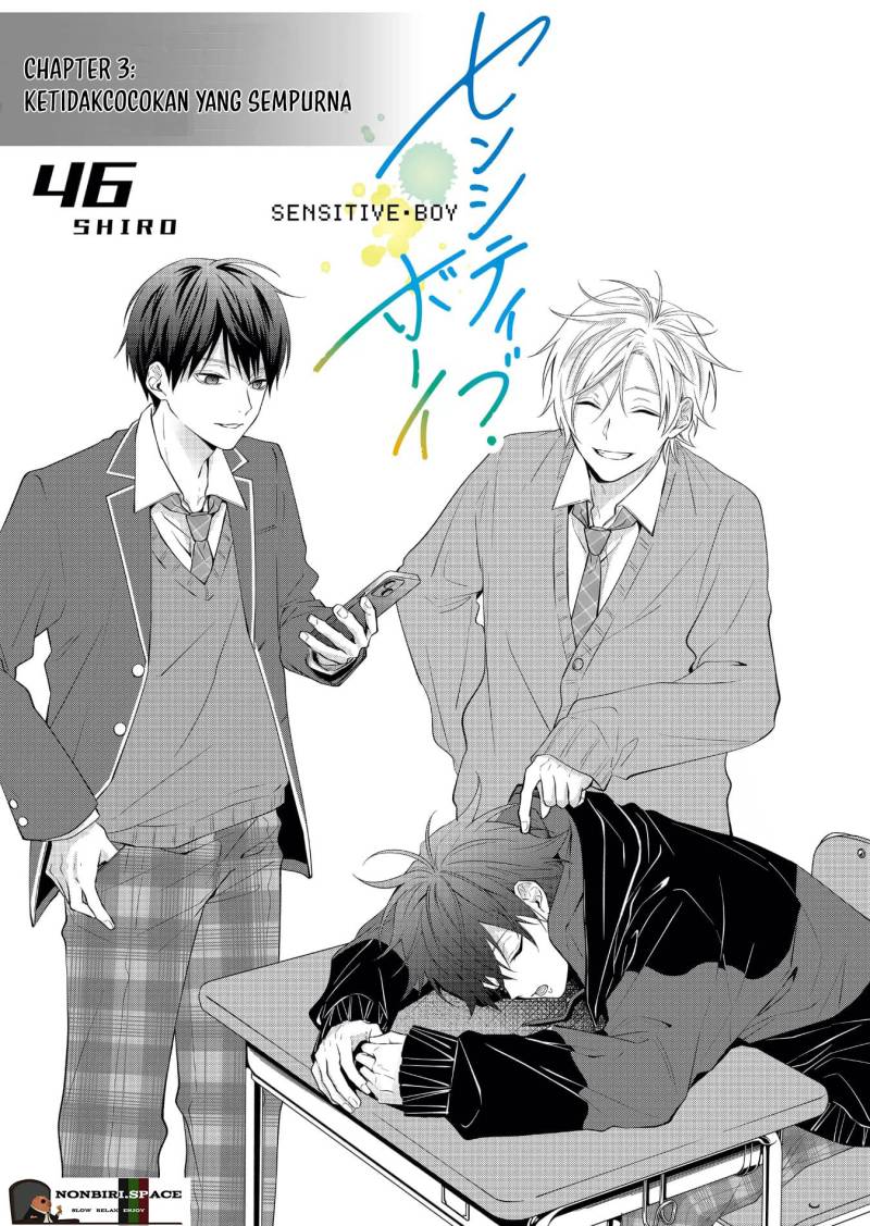 Manga Sensitive Boy Chapter 03 gambar 2