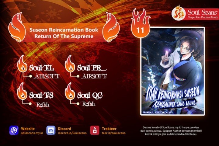 Komik Suseon Reincarnation Book Return Of The Supreme Chapter 11 gambar 1