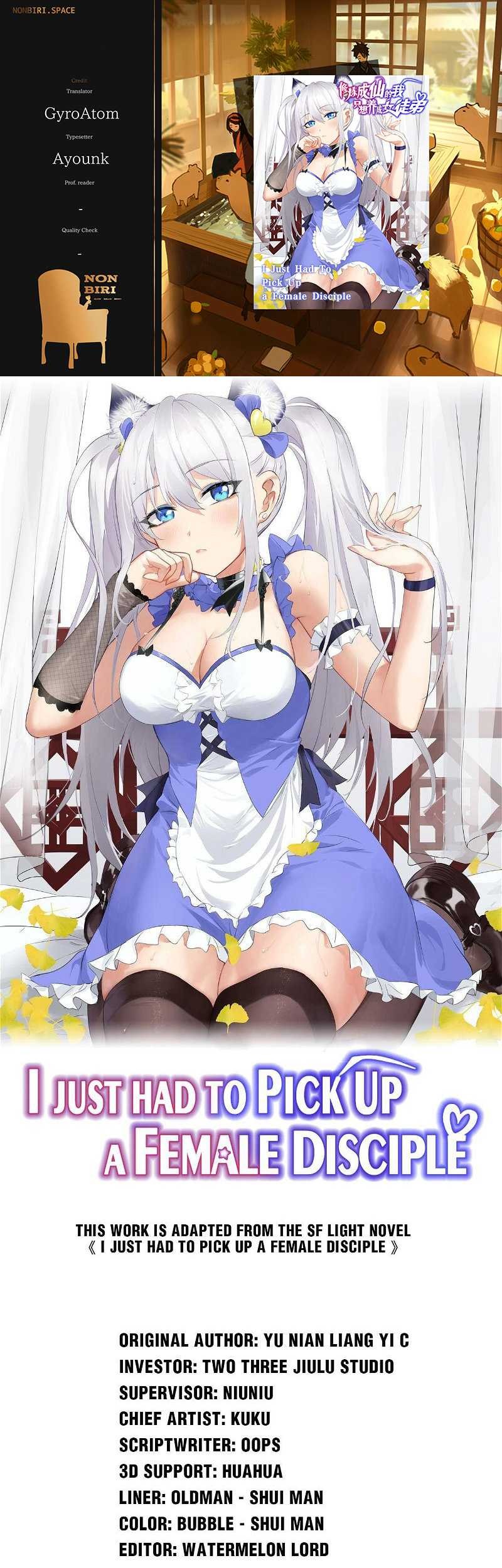 Komik I Just Had to Pick up a Female Disciple Chapter 22 gambar 1