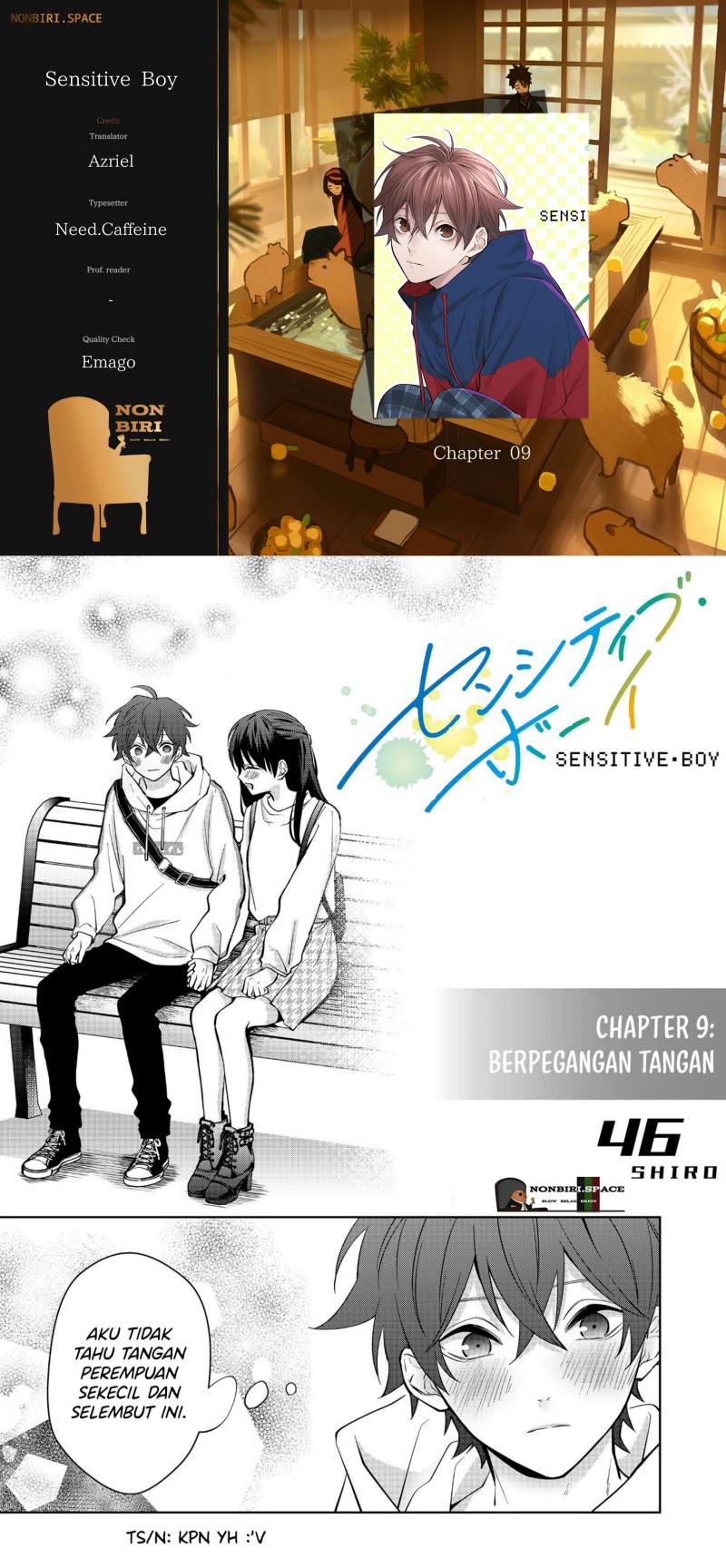 Komik Sensitive Boy Chapter 09 gambar 1