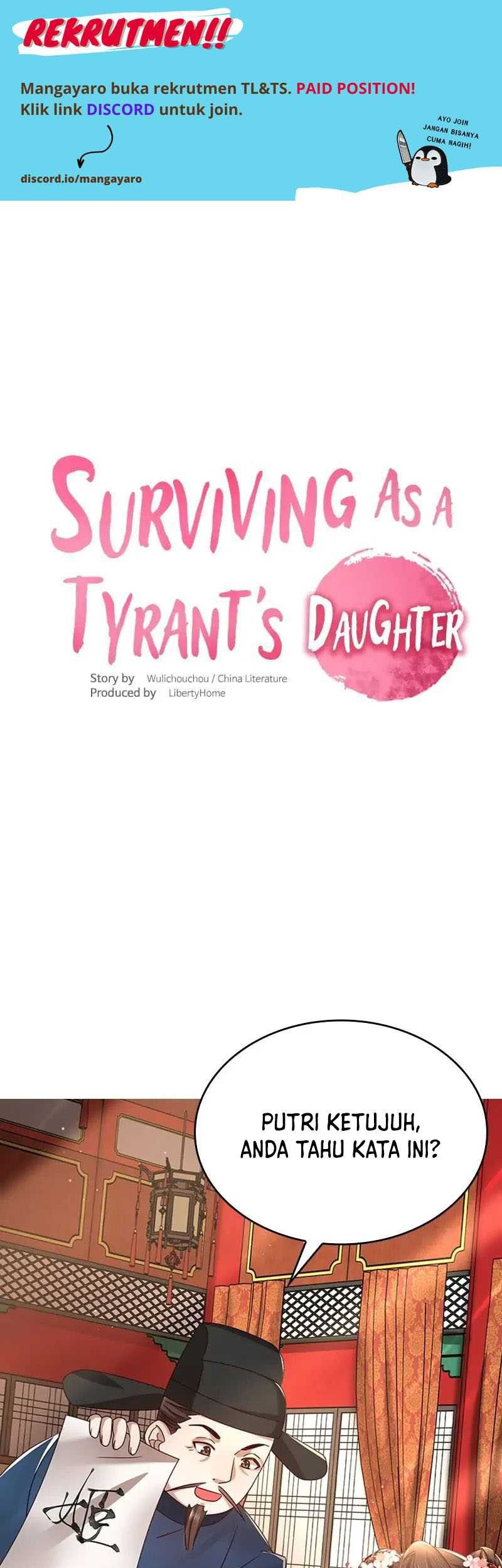 Manhua Surviving as a Tyrant’s Daughter Chapter 16 gambar 2