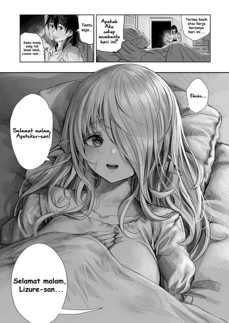 Komik Boroboro no Elf-san o shiawaseni suru kusuri uri-san Chapter 60.5 gambar 1