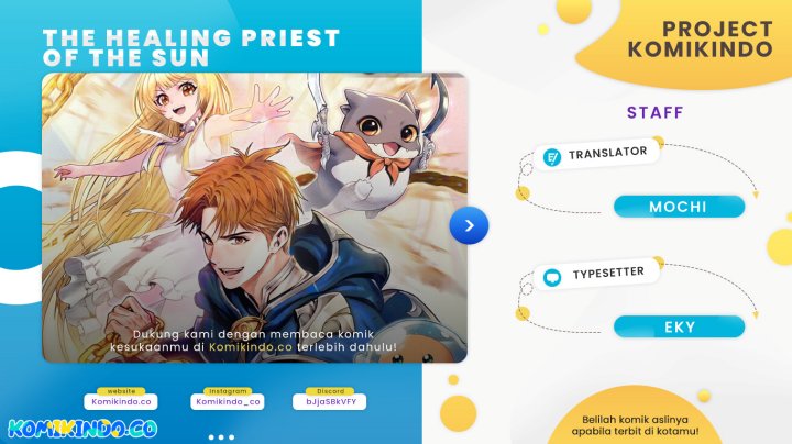 Komik The Healing Priest Of The Sun Chapter 54 gambar 1