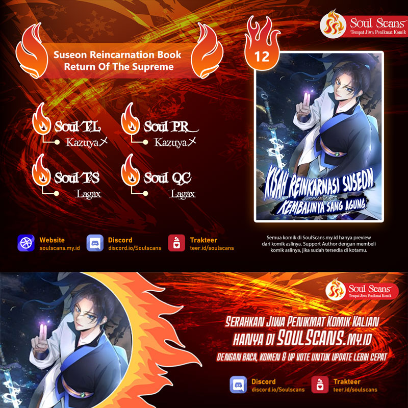 Komik Suseon Reincarnation Book Return Of The Supreme Chapter 12 gambar 1
